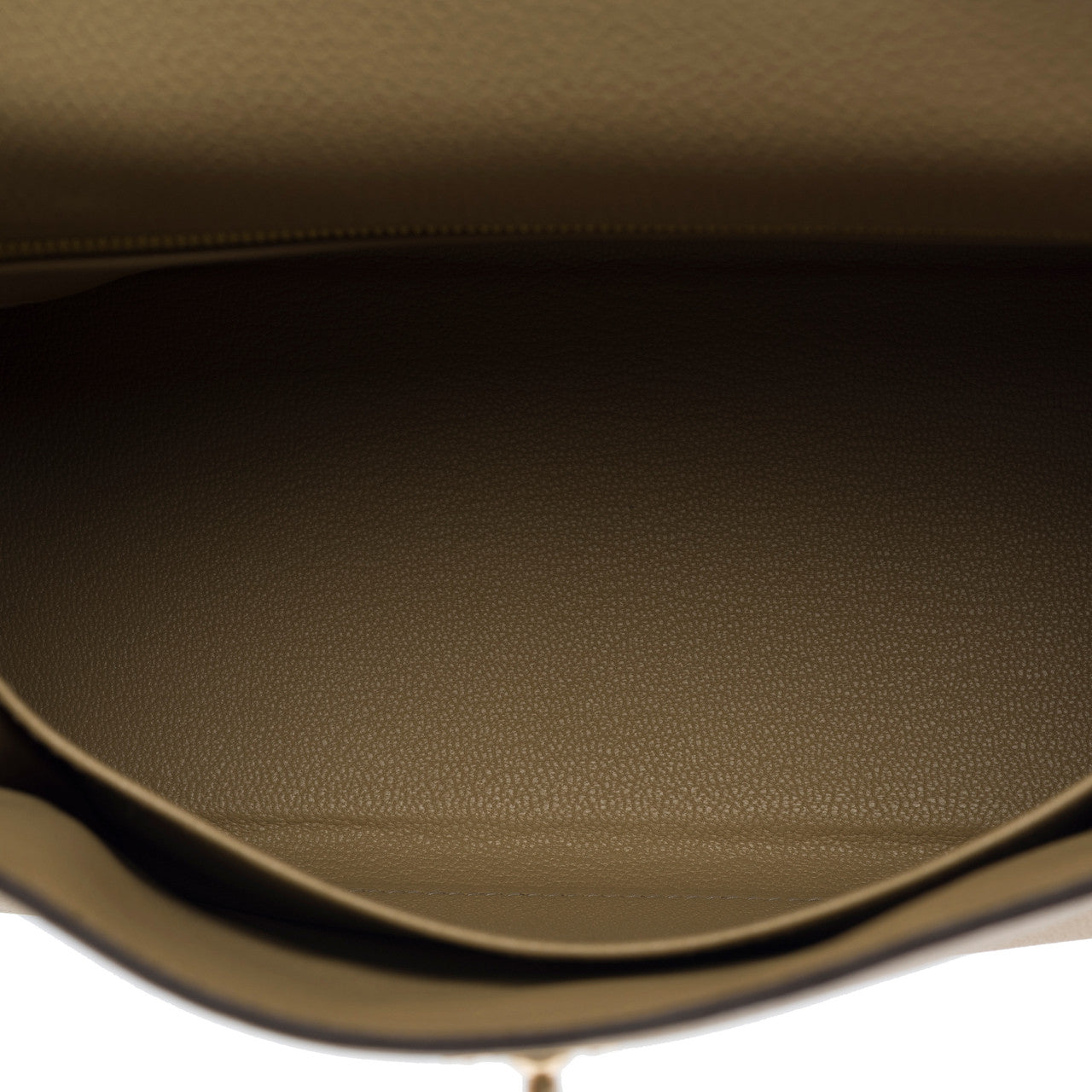 Sac HERMES Kelly 25 en Cuir Beige - 102942