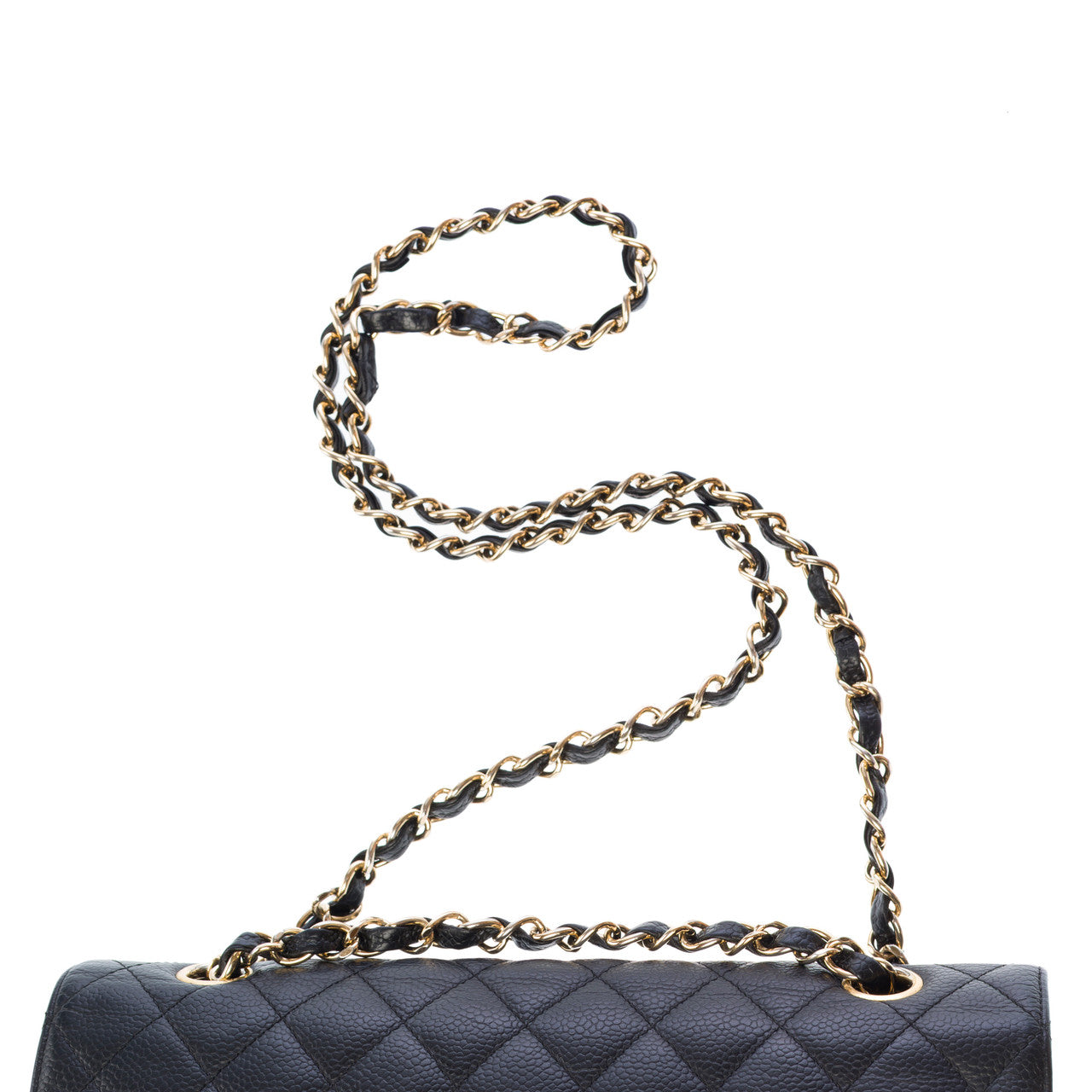 Sac CHANEL Timeless/Classique en Cuir Noir - 102935