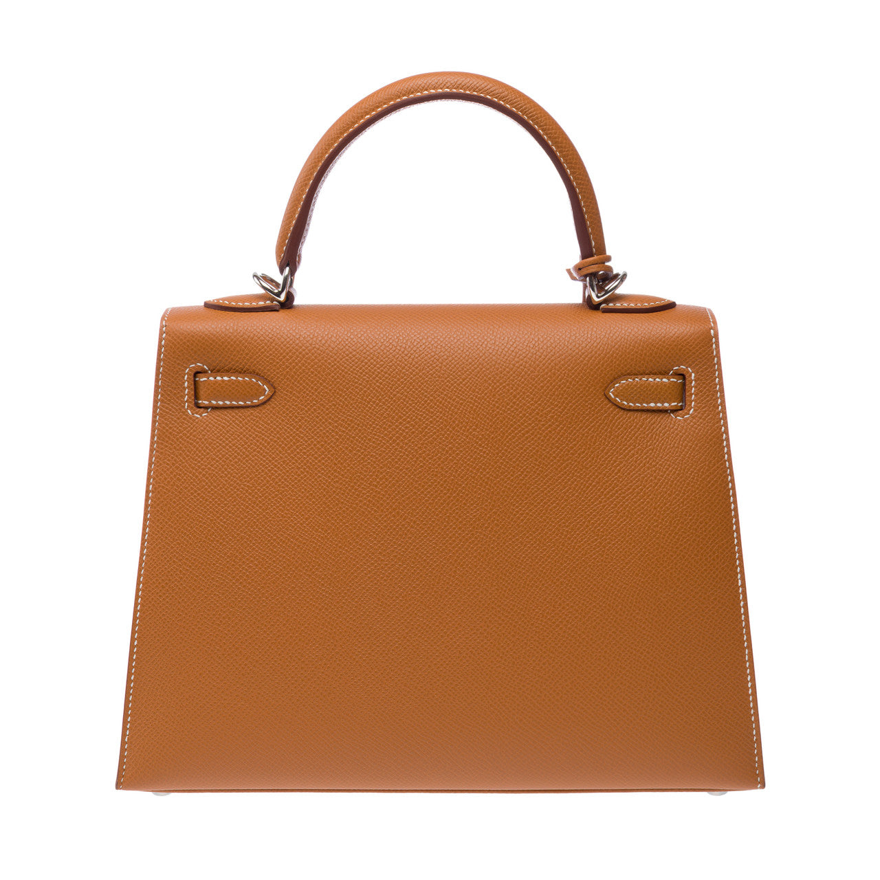 Sac HERMES Kelly 25 en Cuir Doré - 102950