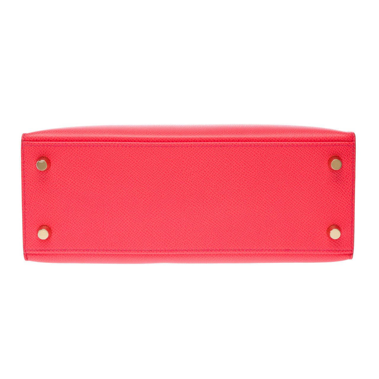Sac HERMES Kelly 25 en Cuir Rose - 102953