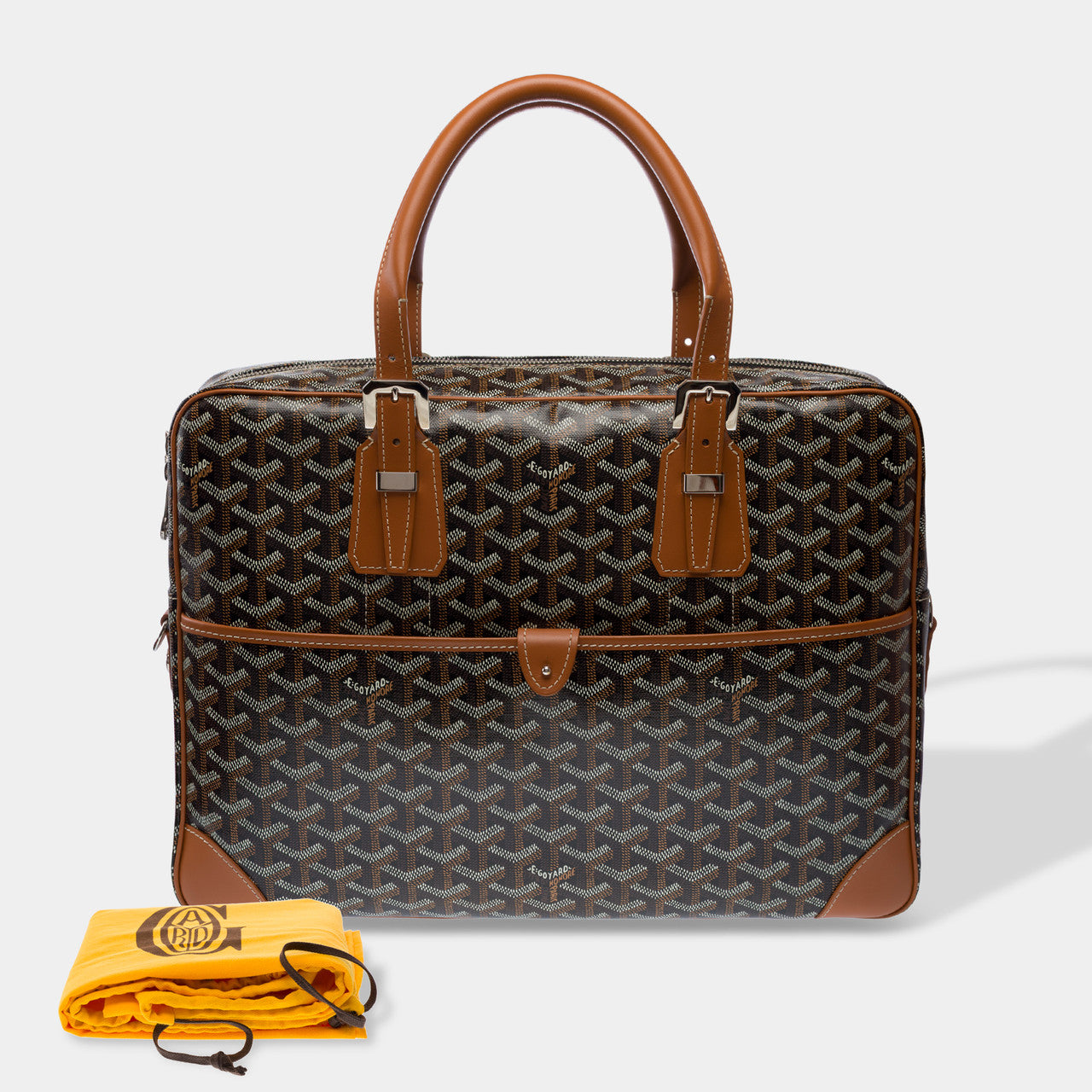 Sac GOYARD Ambassade en Toile Marron - 102961