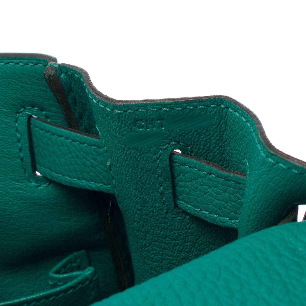 Sac HERMES Kelly 28 en Cuir Vert - 102963