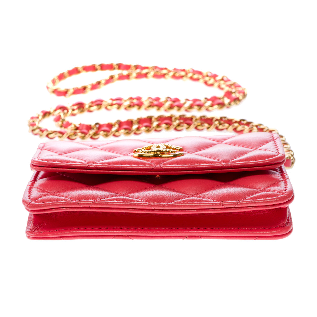 Sac CHANEL Timeless/Classique en Cuir Rose - 102958