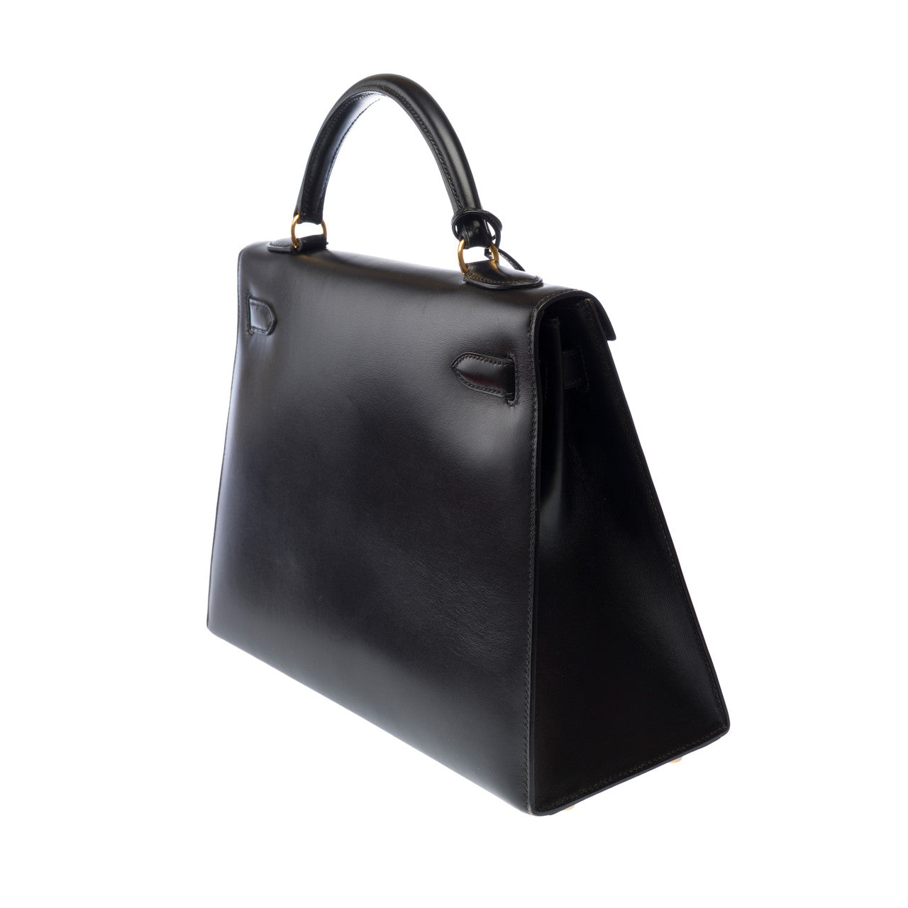 Sac HERMES Kelly 32 en Cuir Noir - 102956