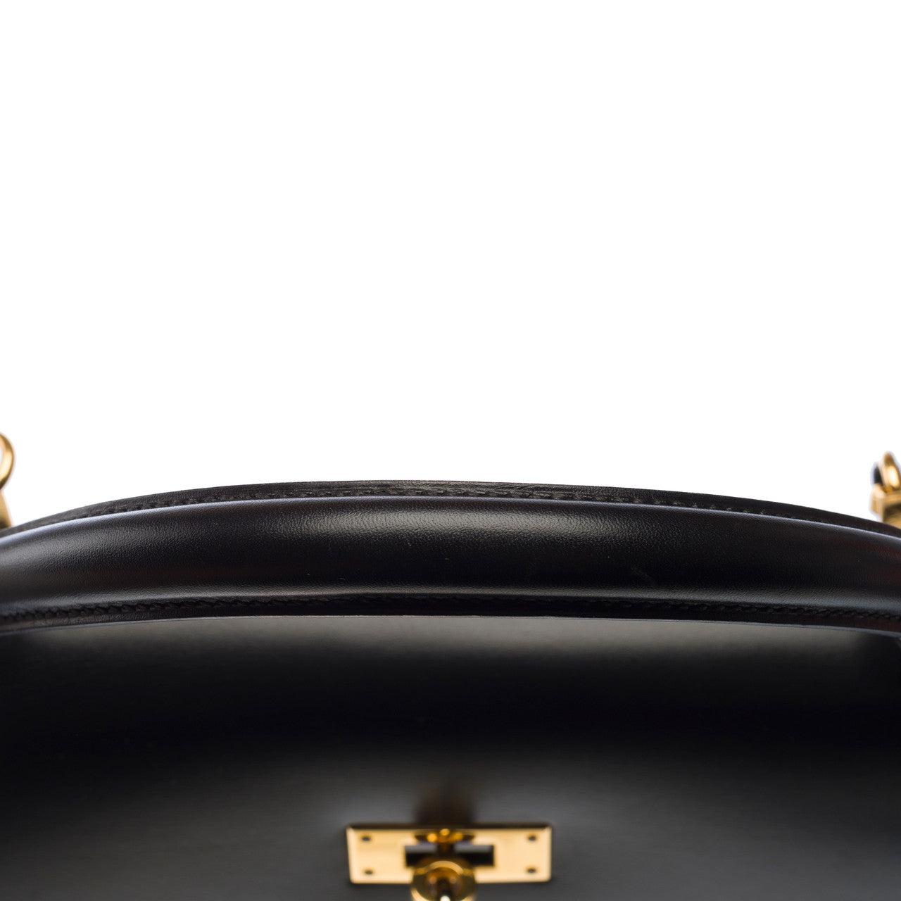 Sac HERMES Kelly 32 en Cuir Noir - 102956