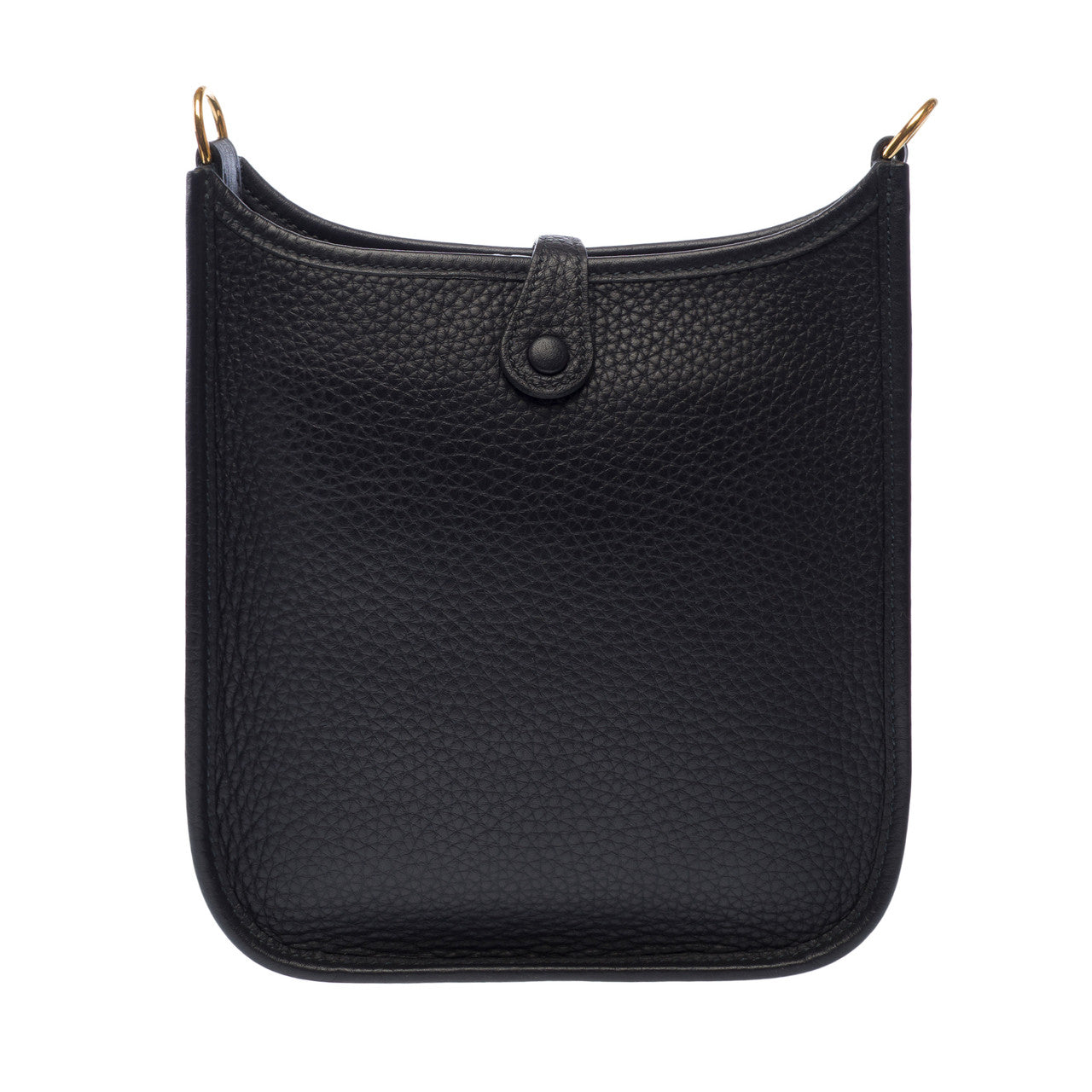 Sac HERMES Evelyne en Cuir Bleu Marine - 102962