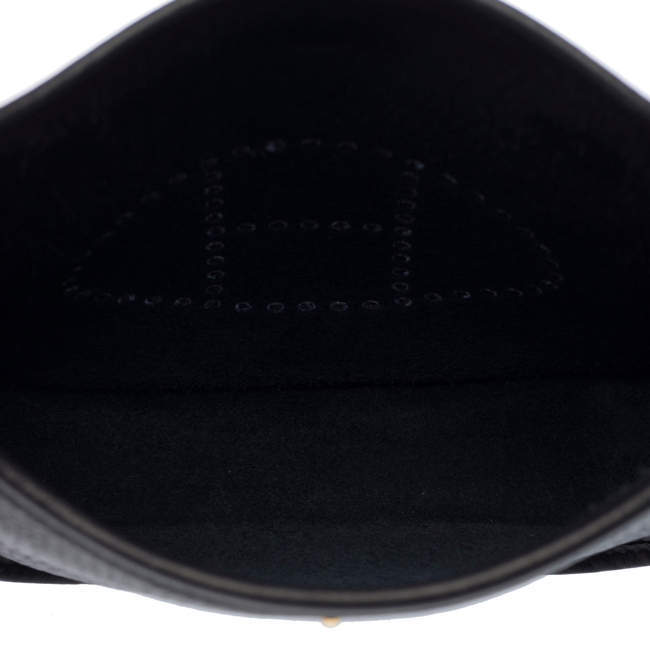 Sac HERMES Evelyne en Cuir Bleu Marine - 102962