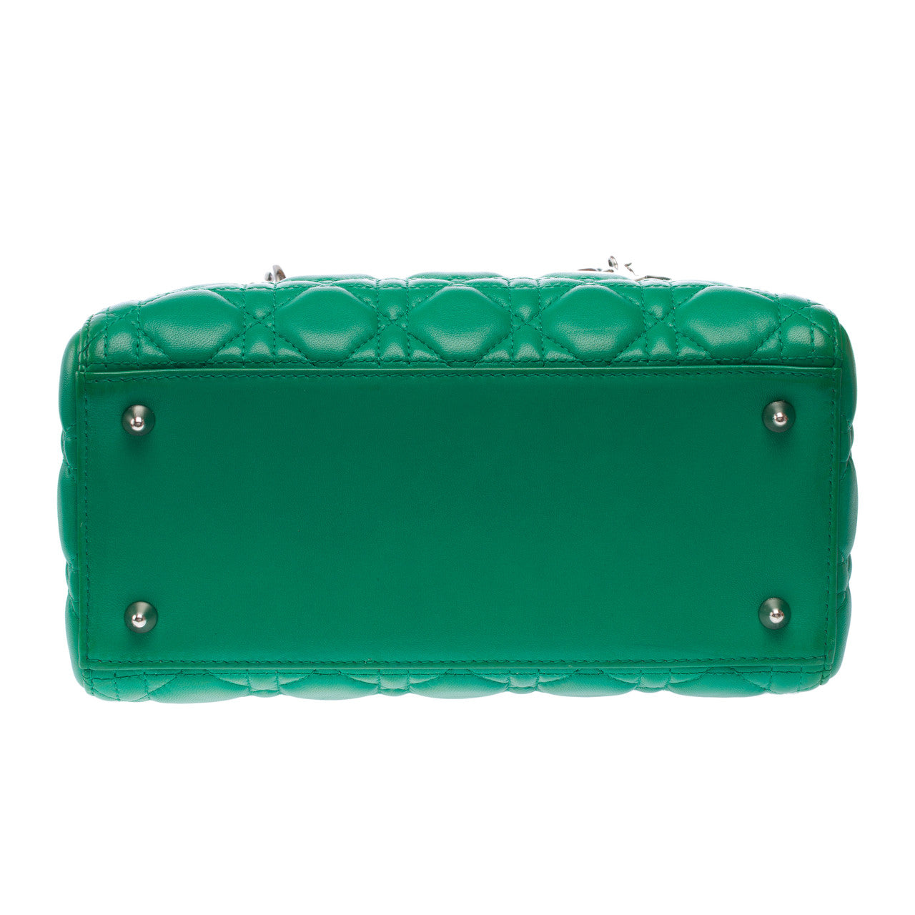 Sac DIOR Lady Dior en Cuir Vert - 102965