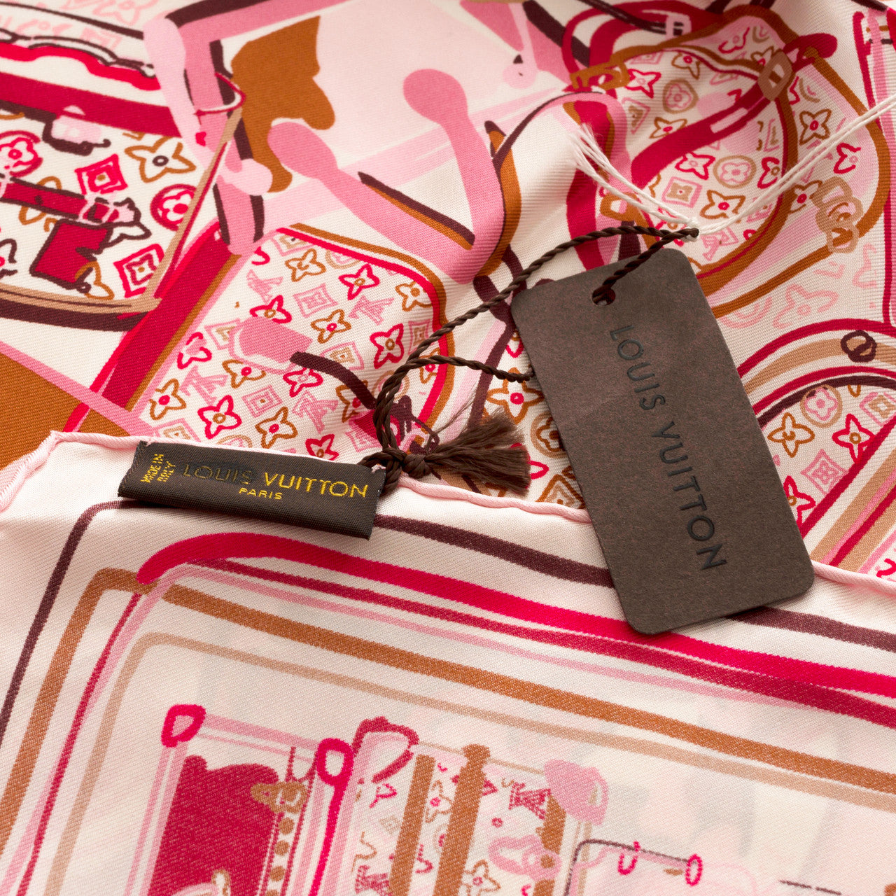 Accessoire LOUIS VUITTON en Soie Rose - 1030909441