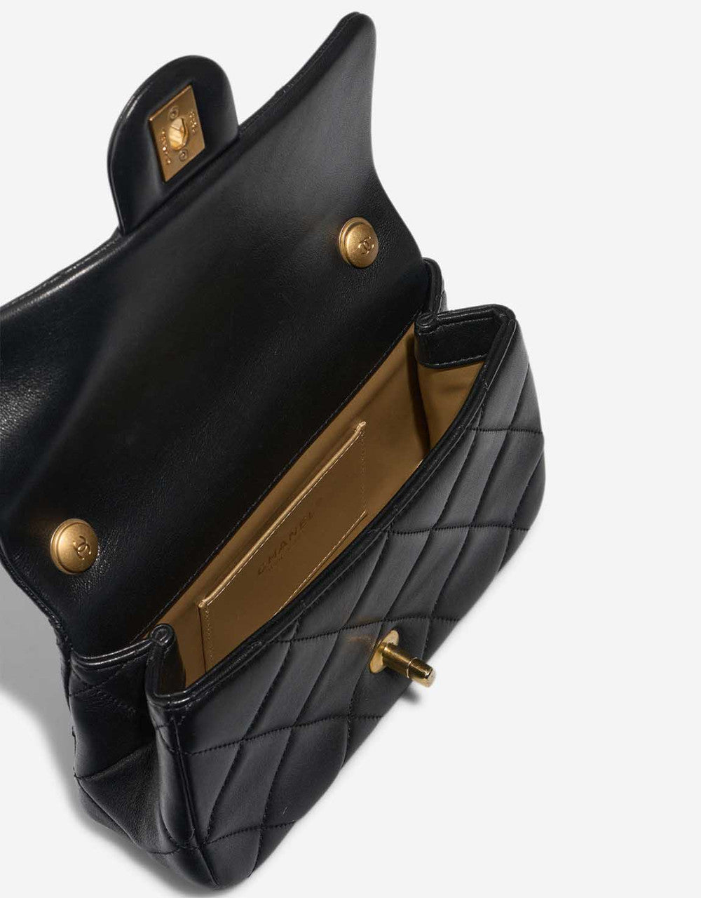 Sac CHANEL Timeless/Classique en Cuir Noir - 102973