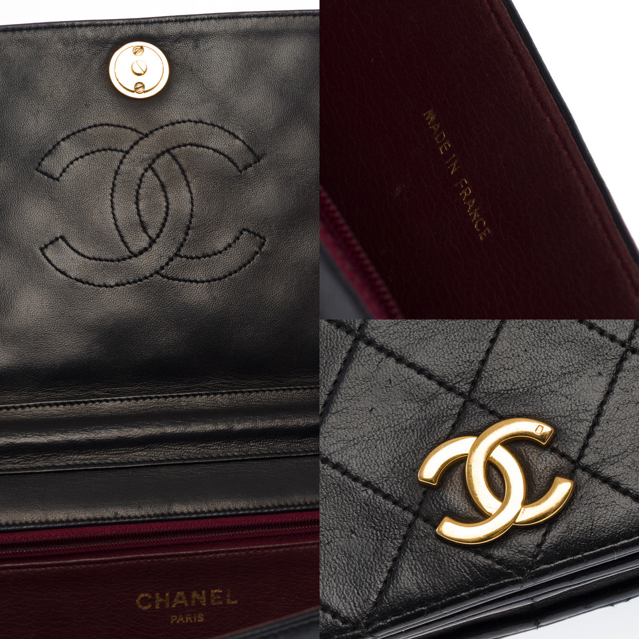 Sac CHANEL Timeless/Classique en Cuir Noir - 103011