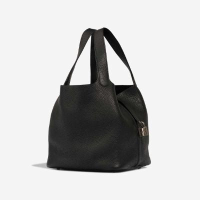 Sac HERMES Picotin en Cuir Noir - 102980