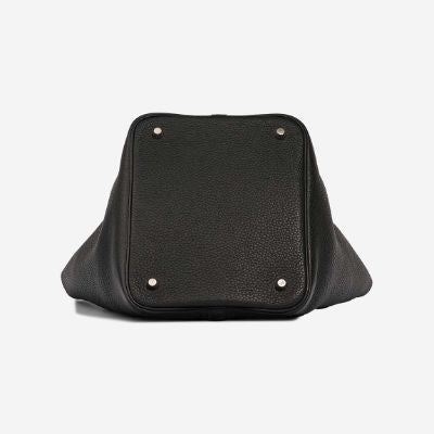 Sac HERMES Picotin en Cuir Noir - 102980