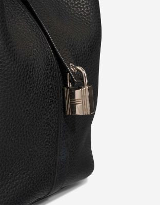 Sac HERMES Picotin en Cuir Noir - 102980