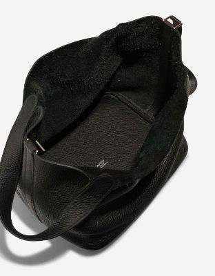 Sac HERMES Picotin en Cuir Noir - 102980