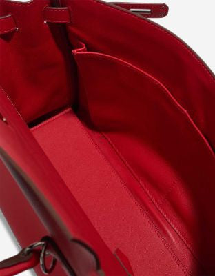 Sac HERMES Kelly Lakis en Cuir Rouge - 102983
