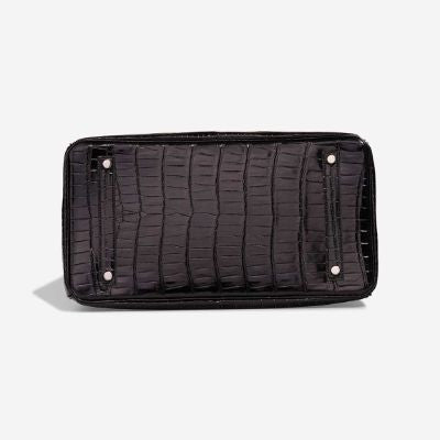 Sac HERMES Birkin 35 en Cuirs exotiques Noir - 102991