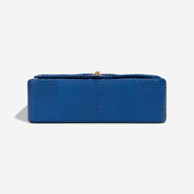 Sac CHANEL Timeless/Classique en Cuirs exotiques Bleu - 102993