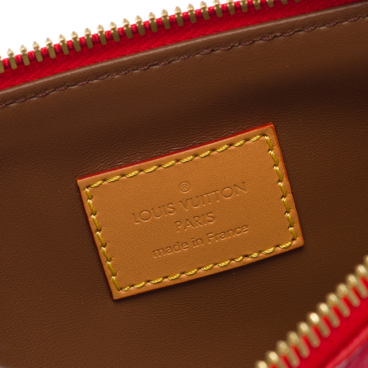 Sac LOUIS VUITTON Speedy en Cuir Rouge - 103016