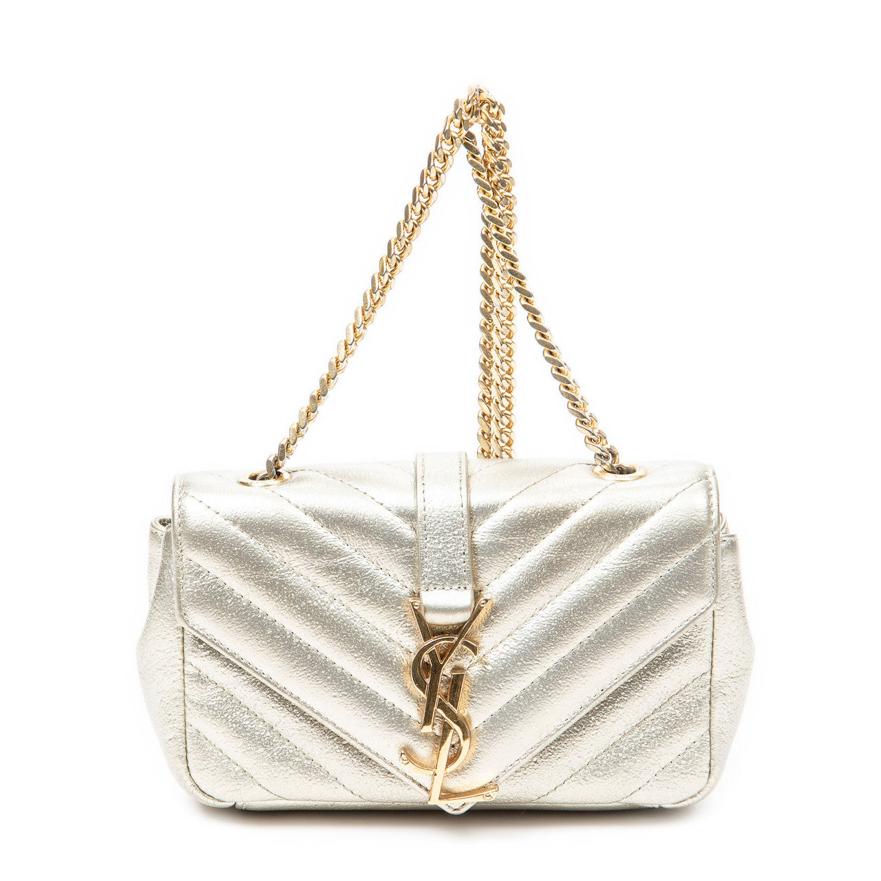 Sac YVES SAINT LAURENT en Cuir Doré - 103029