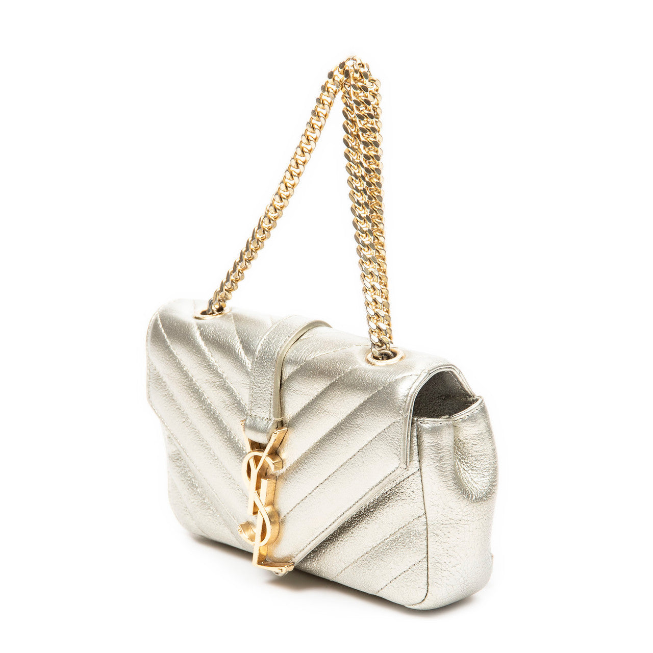 Sac YVES SAINT LAURENT en Cuir Doré - 103029
