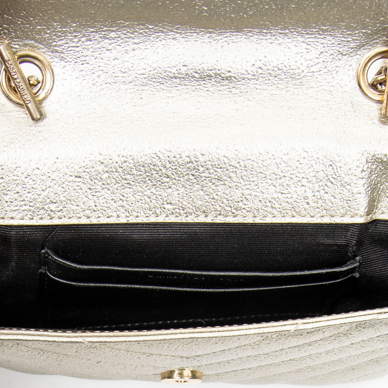 Sac YVES SAINT LAURENT en Cuir Doré - 103029