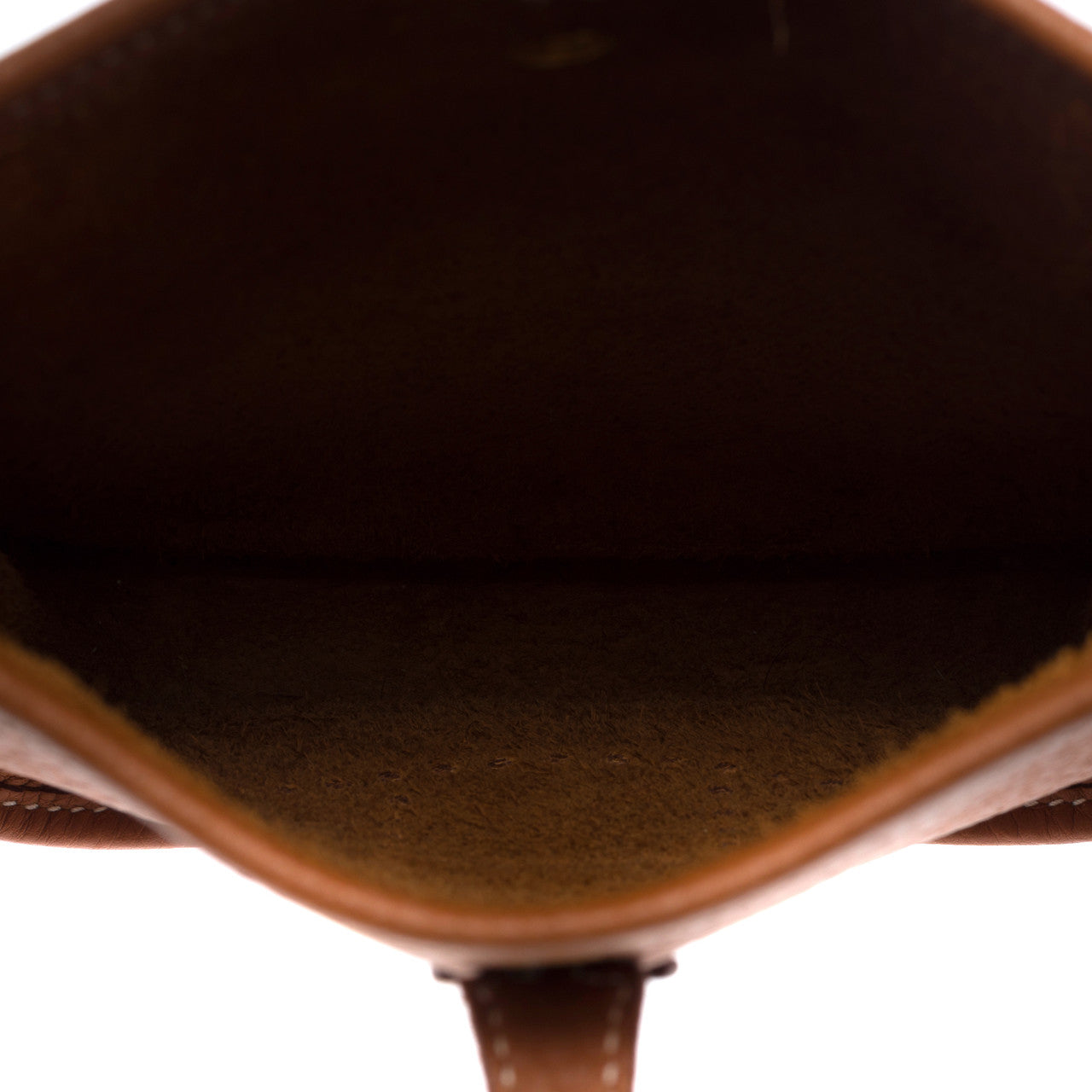 Sac HERMES Mini Evelyne en Cuir Doré - 103049