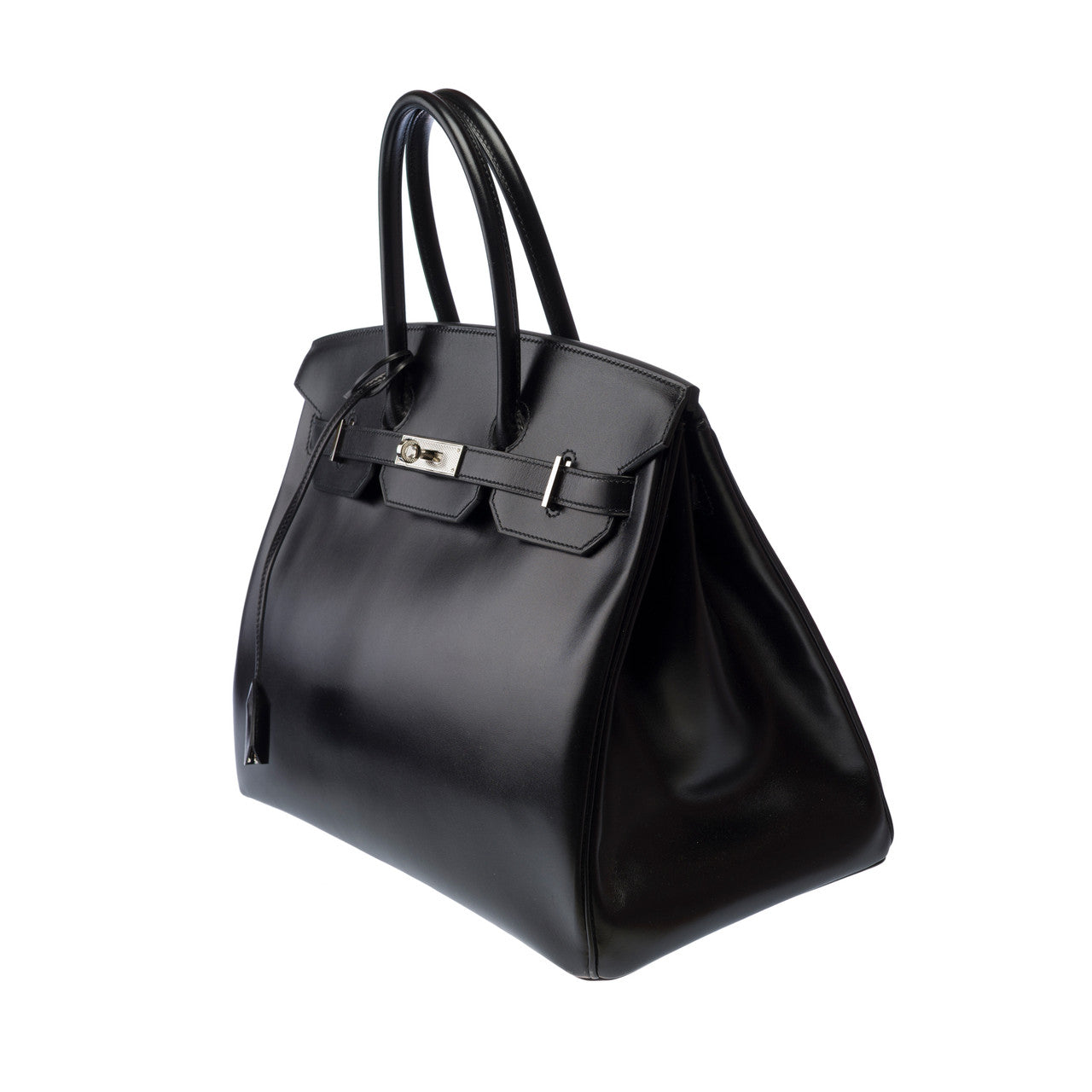 Sac HERMES Birkin 35 en Cuir Noir - 103048