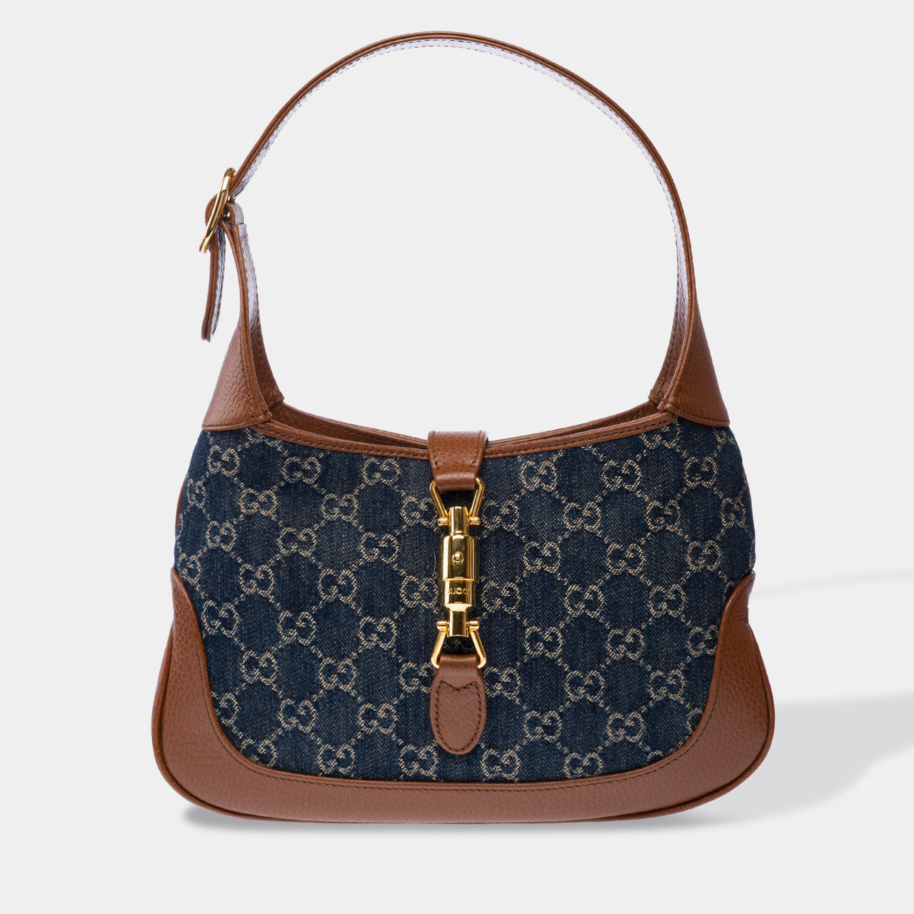 Sac GUCCI Jackie en Denim Bleu - 103051