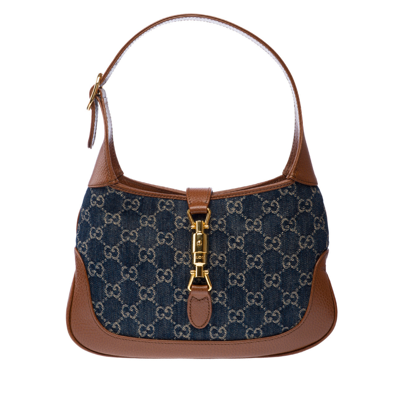 Sac GUCCI Jackie en Denim Bleu - 103051