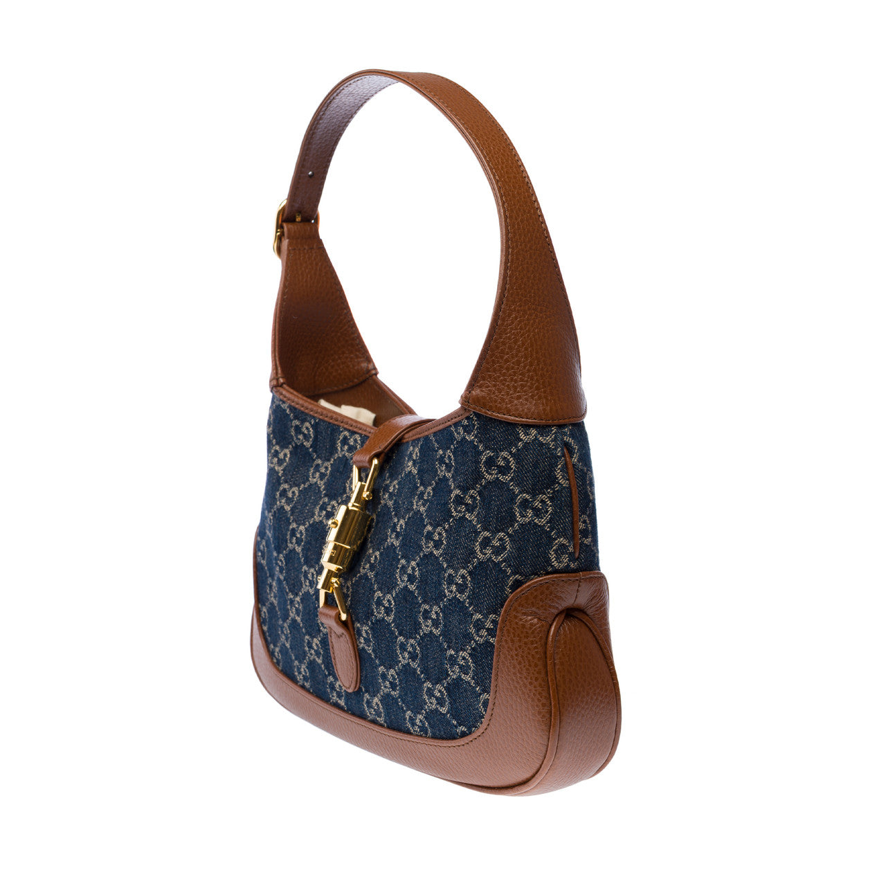 Sac GUCCI Jackie en Denim Bleu - 103051