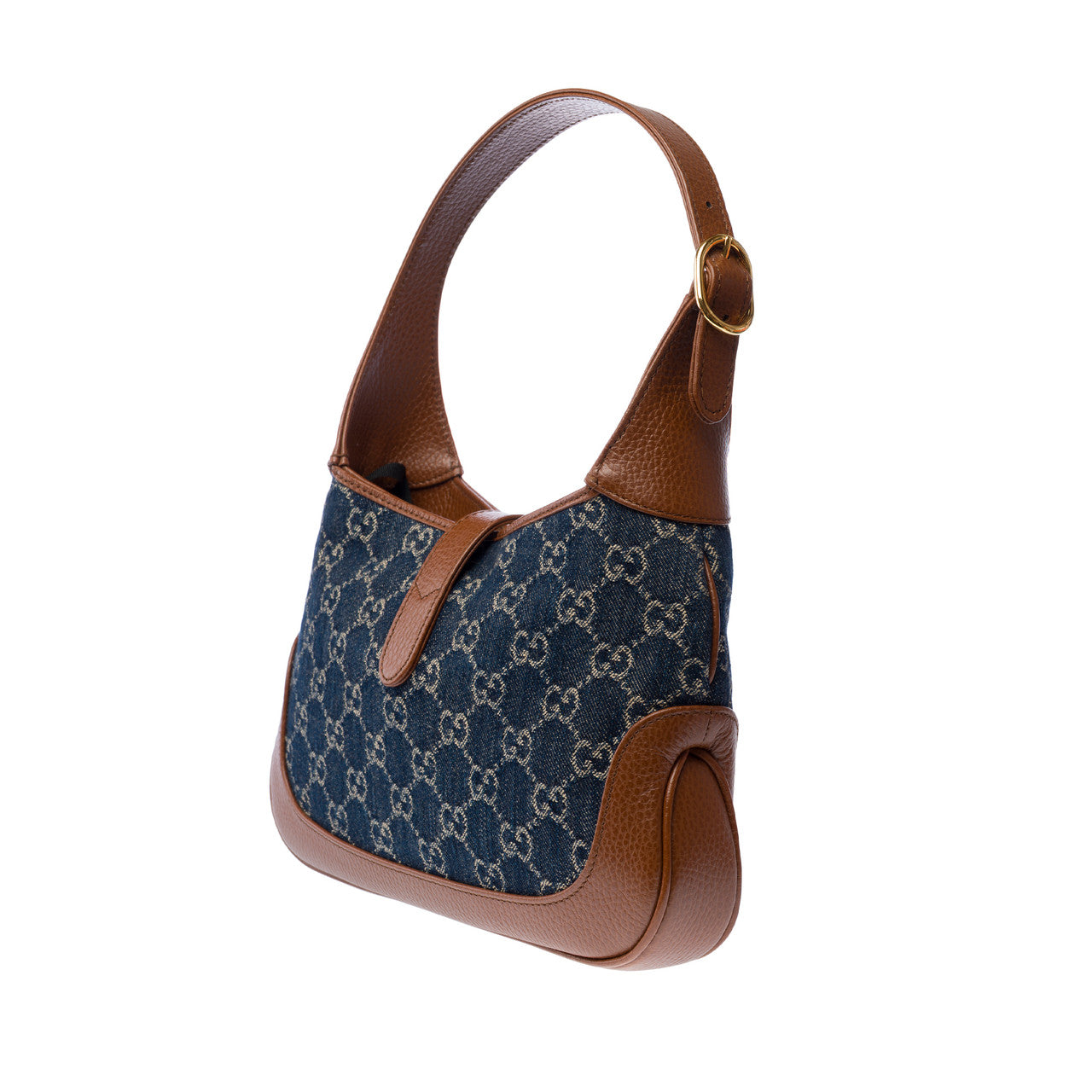 Sac GUCCI Jackie en Denim Bleu - 103051
