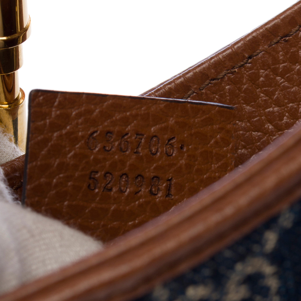 Sac GUCCI Jackie en Denim Bleu - 103051