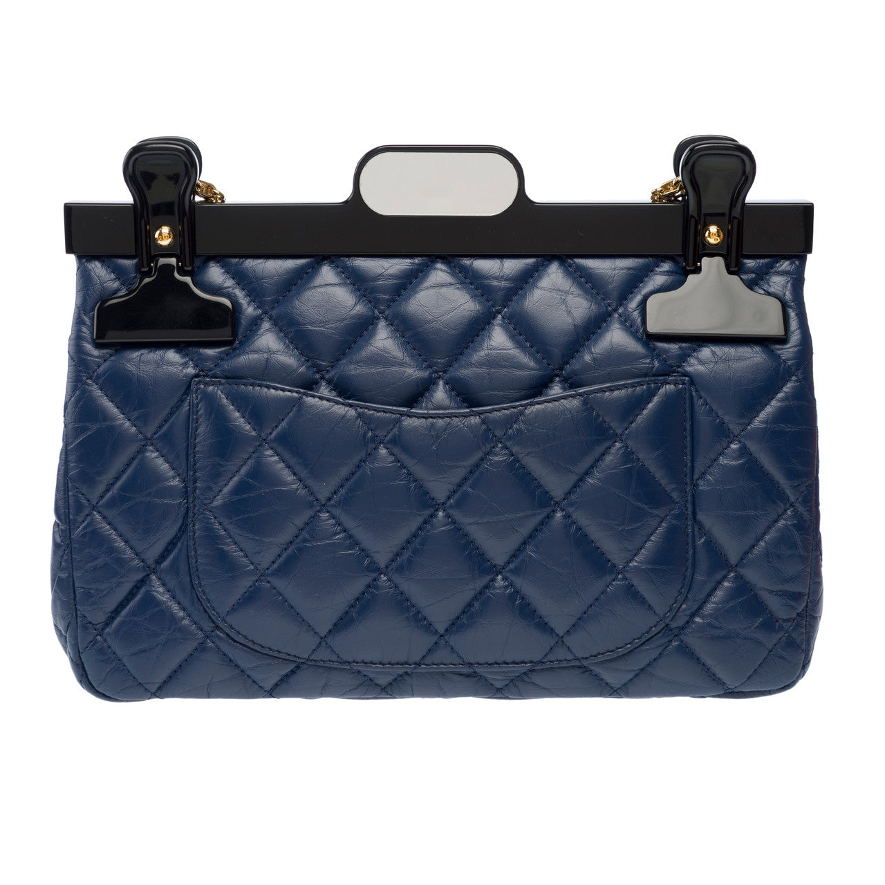 Sac CHANEL 2.55 en Cuir Bleu - 103082