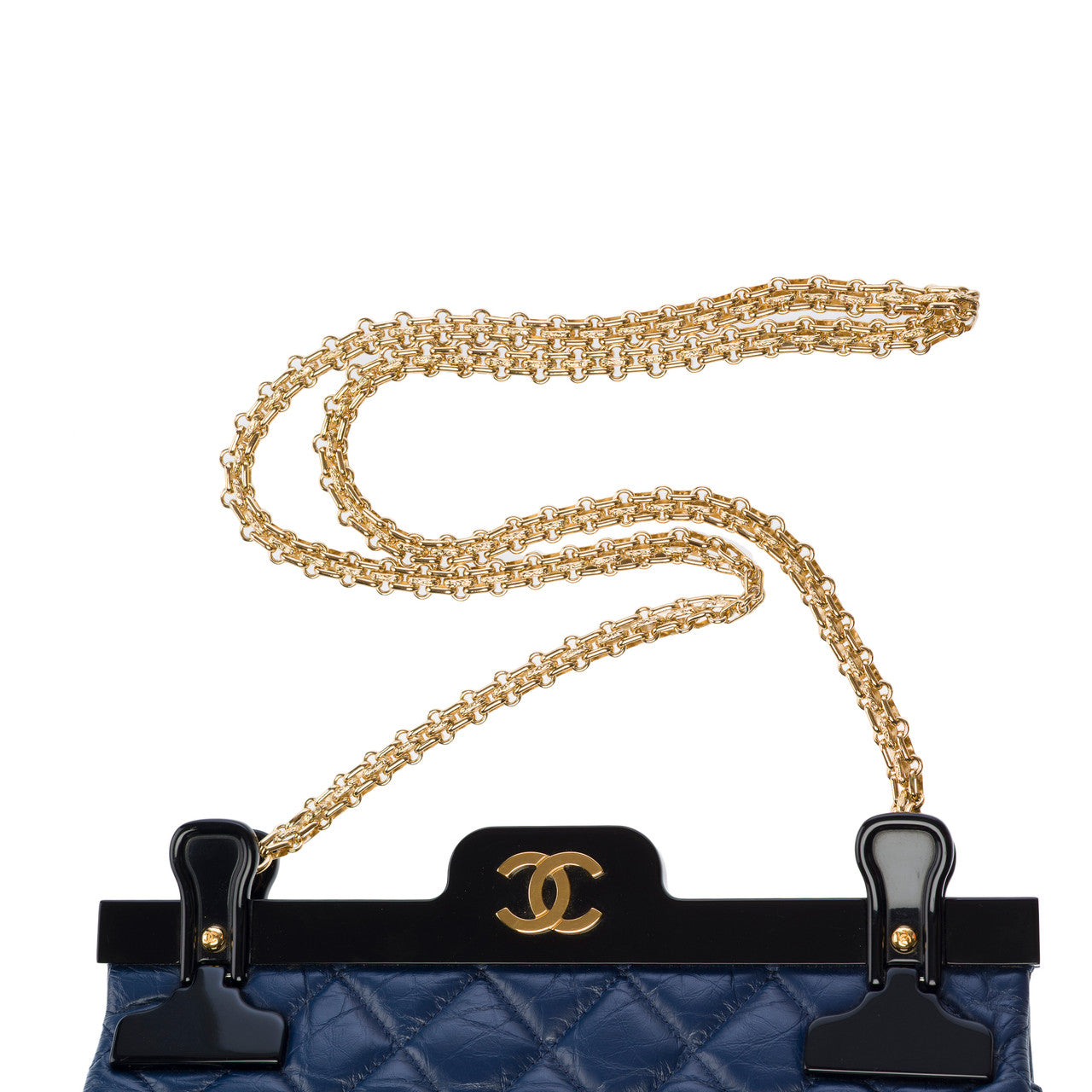 Sac CHANEL 2.55 en Cuir Bleu - 103082