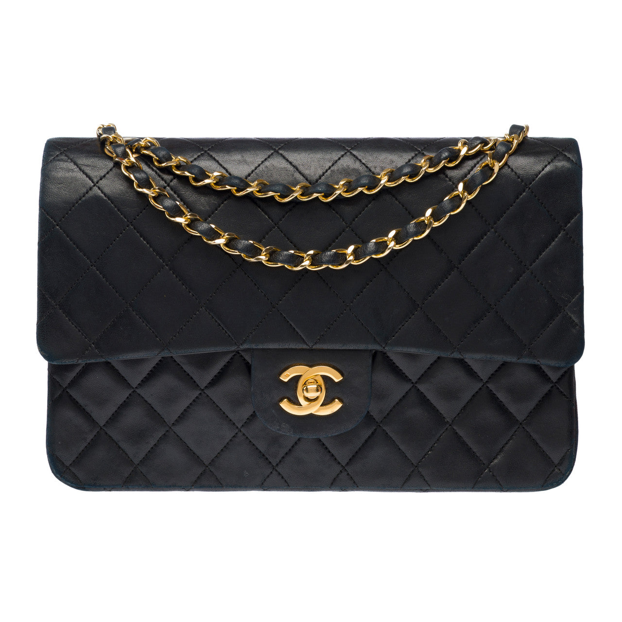 Sac CHANEL Timeless/Classique en Cuir Noir - 103064