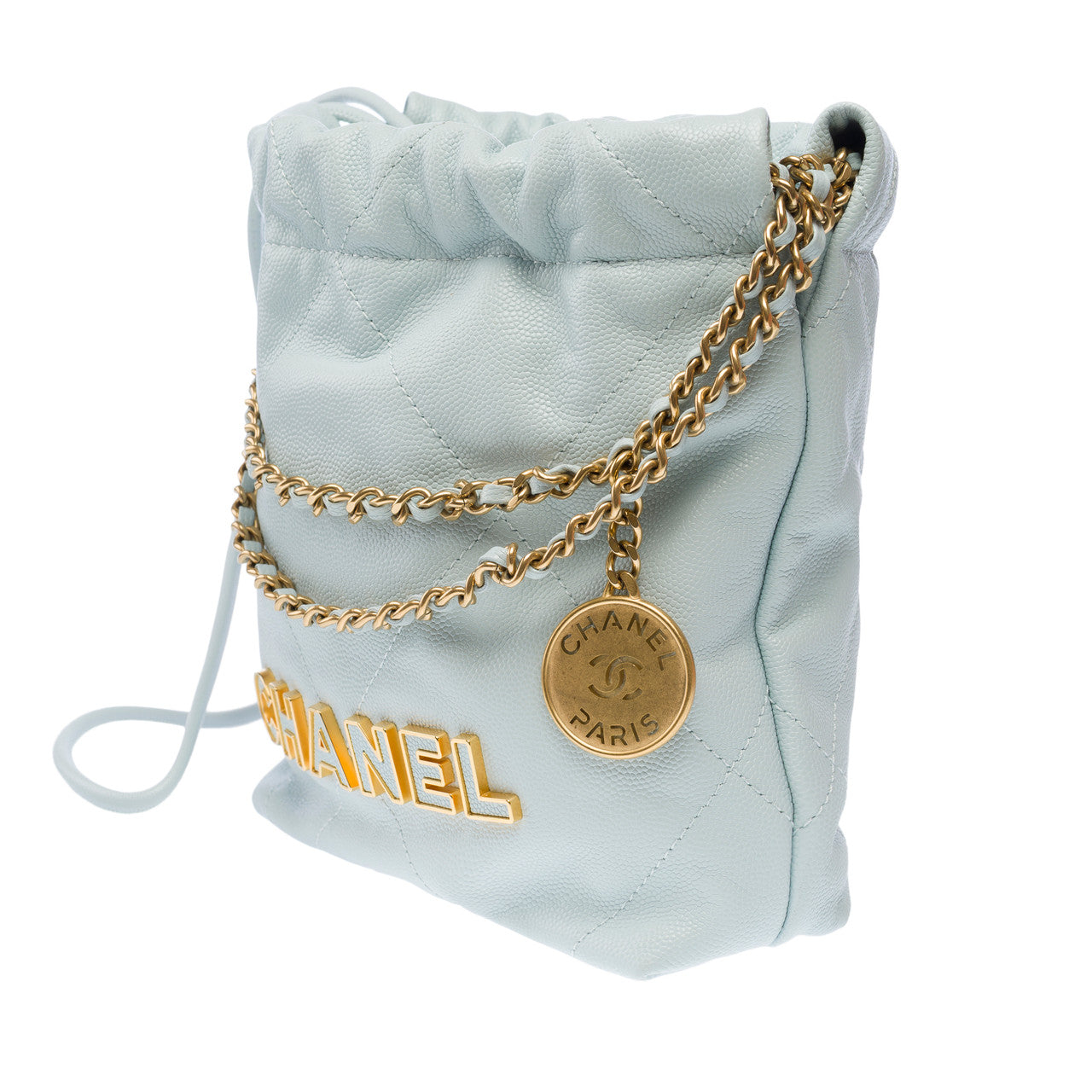 Sac CHANEL en Cuir Bleu - 103072