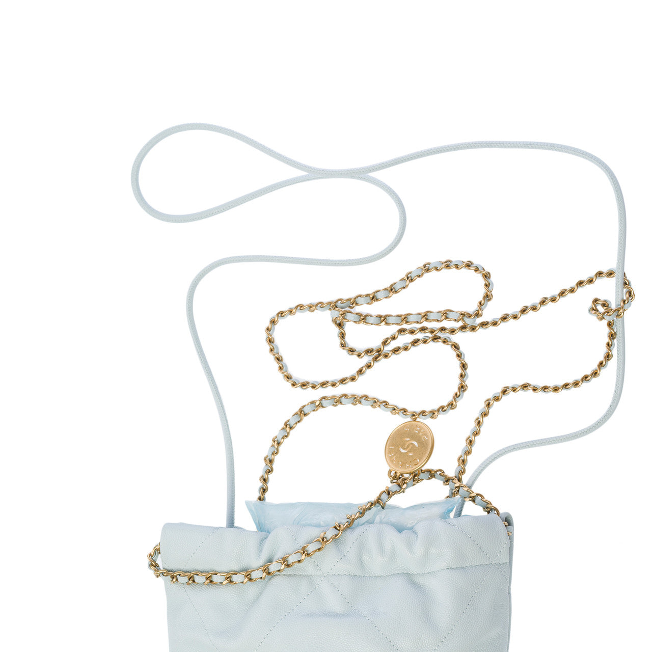 Sac CHANEL en Cuir Bleu - 103072
