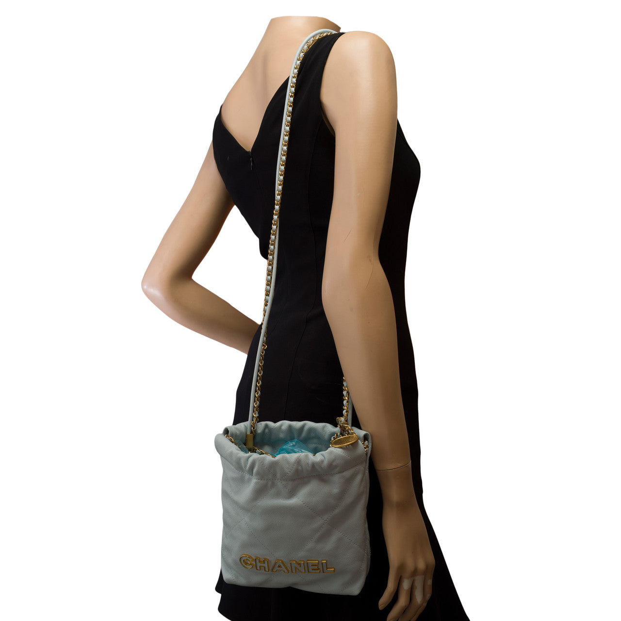 Sac CHANEL en Cuir Bleu - 103072