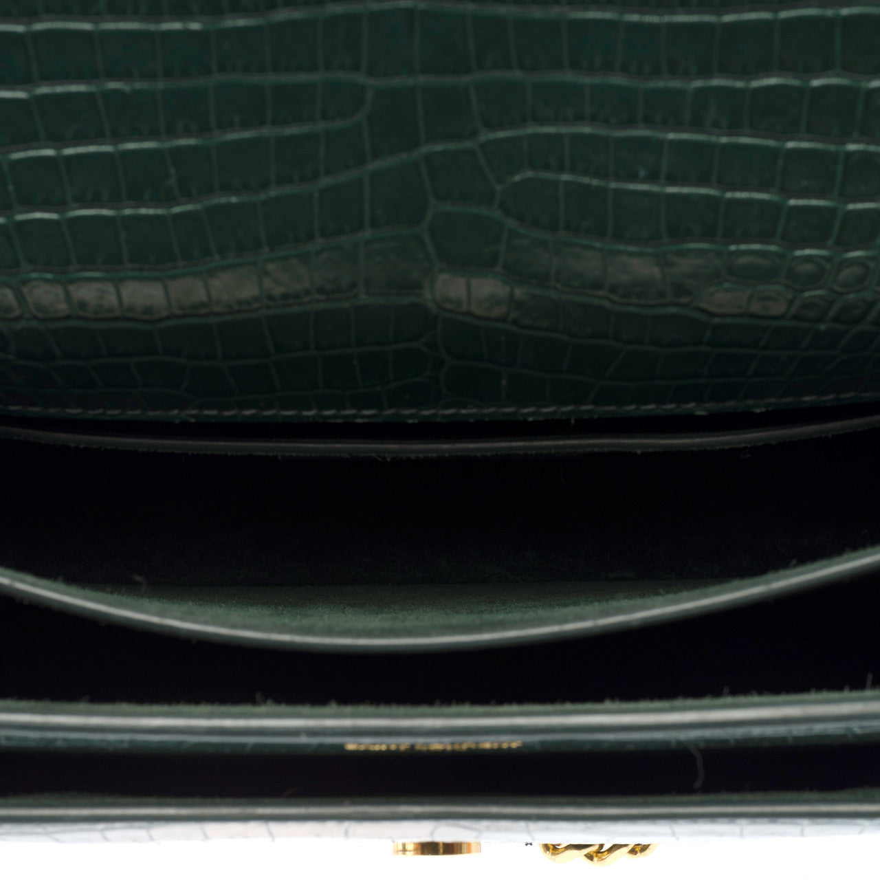 Sac YVES SAINT LAURENT en Cuir Vert - 103052