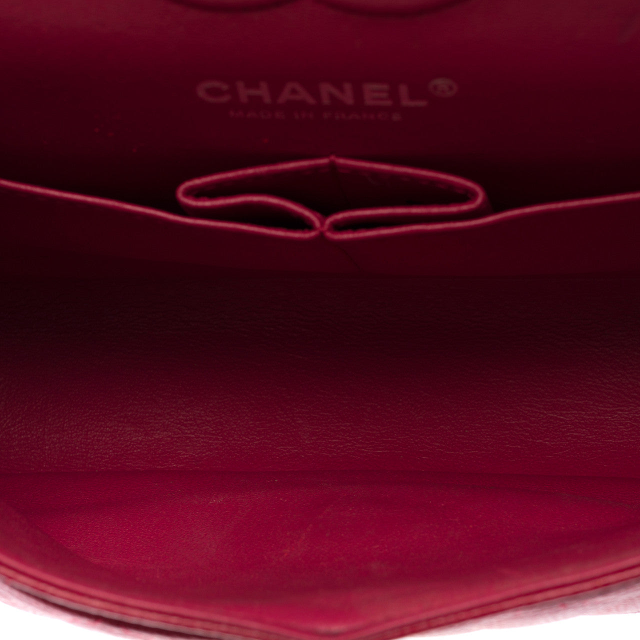 Sac CHANEL Timeless/Classique en Cuir Rouge - 103056