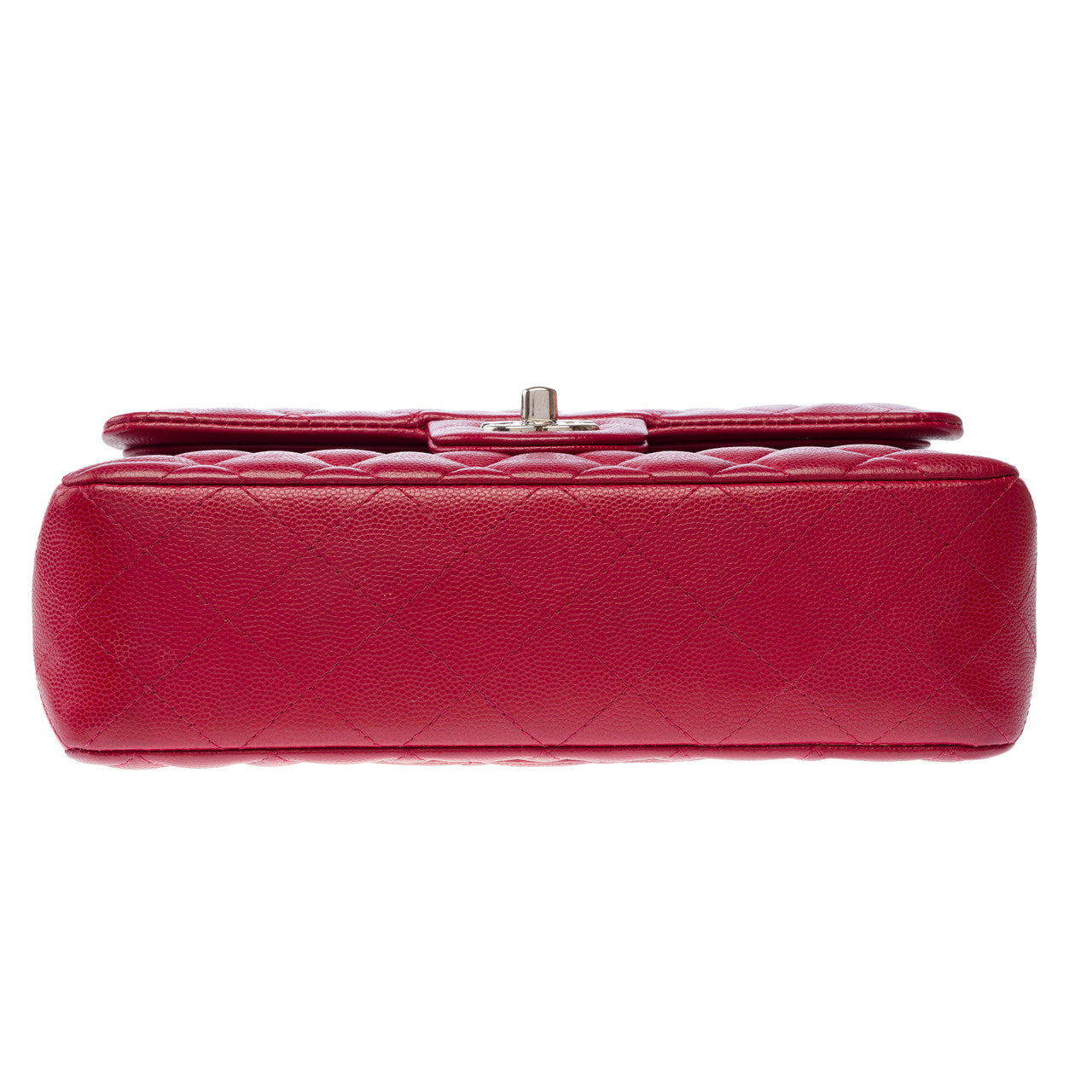Sac CHANEL Timeless/Classique en Cuir Rouge - 103056