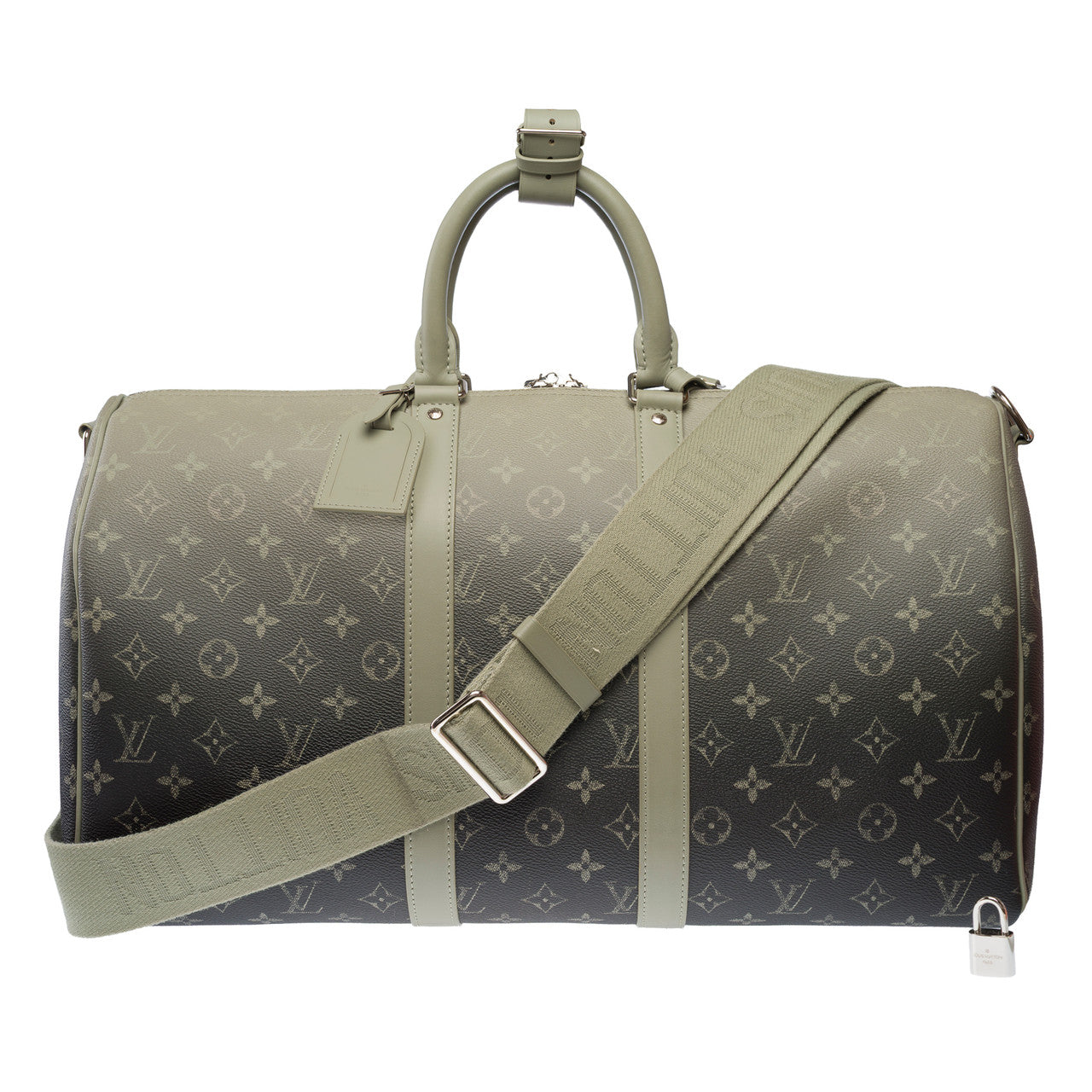 Sac LOUIS VUITTON Keepall en Toile Kaki - 103074