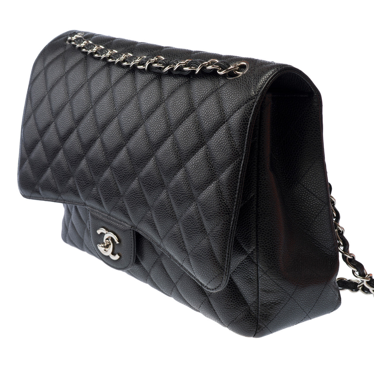 Sac CHANEL Timeless/Classique en Cuir Noir - 103060