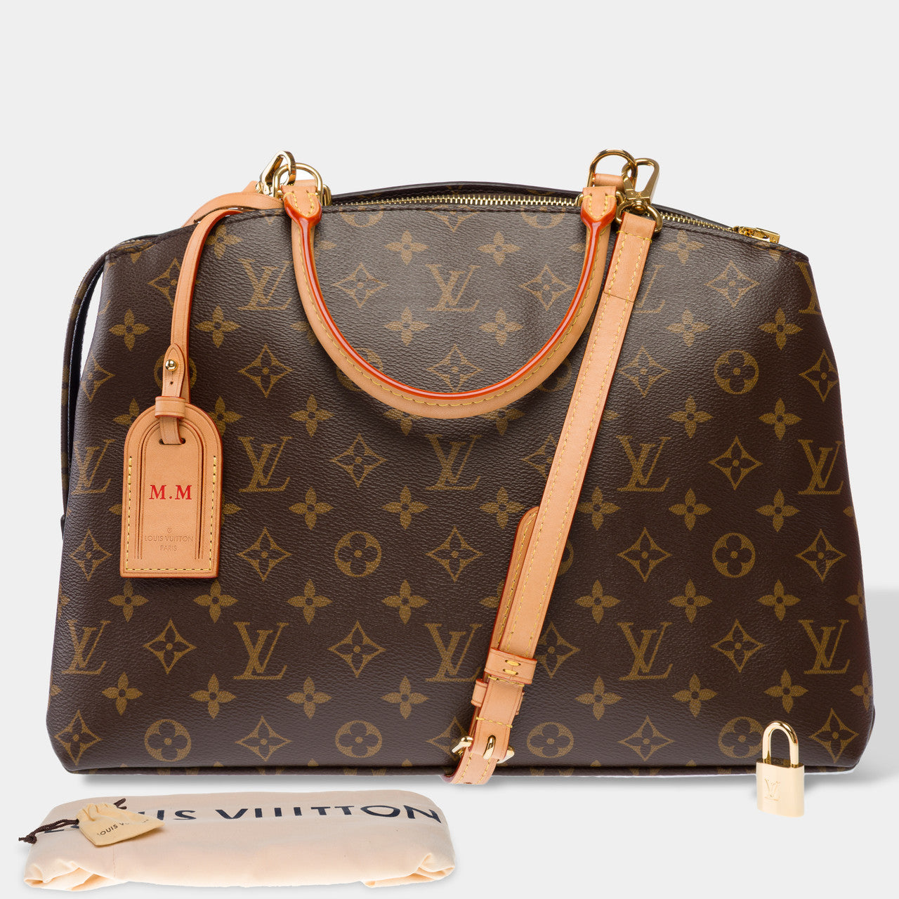 Sac LOUIS VUITTON Pallas en Toile Marron - 103075