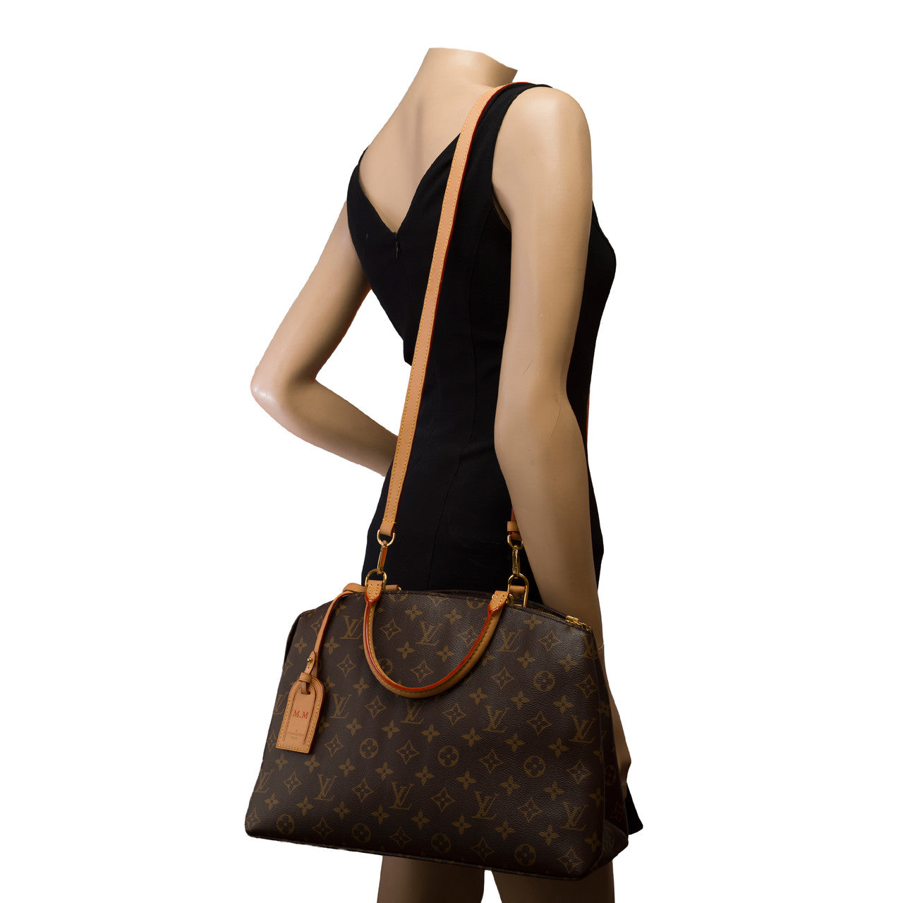 Sac LOUIS VUITTON Pallas en Toile Marron - 103075