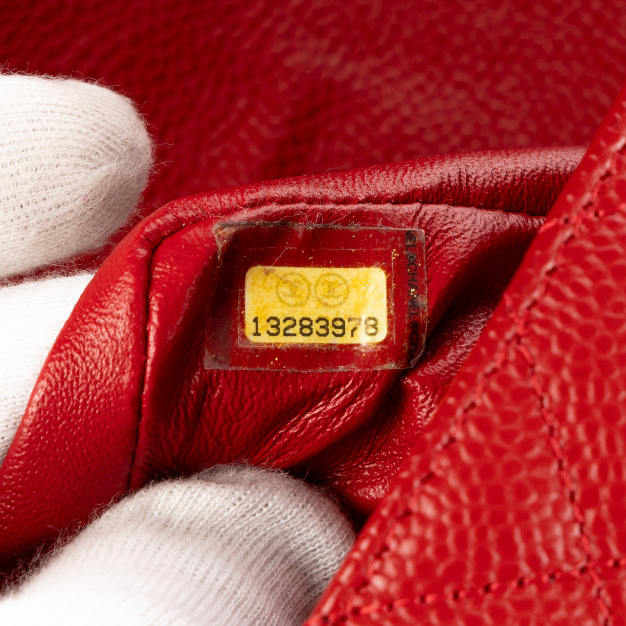 Sac CHANEL Timeless/Classique en Cuir Rouge - 103026