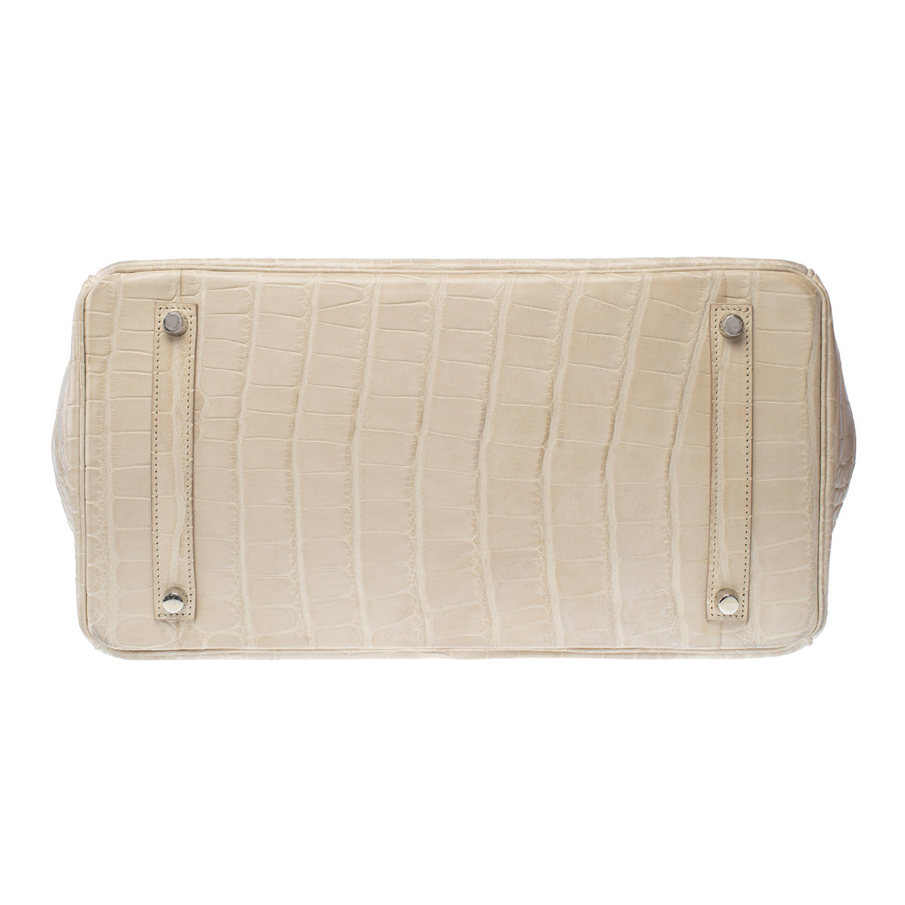 Sac HERMES Birkin 35 en Cuirs exotiques Beige - 103087