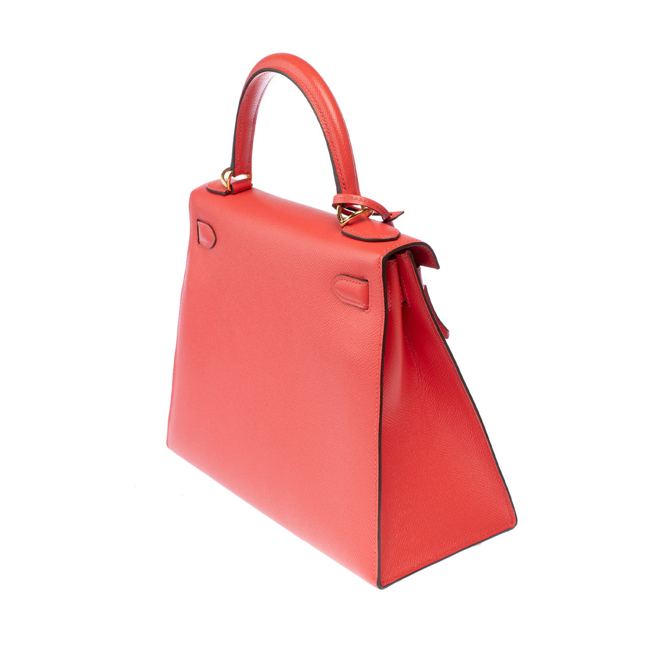 Sac HERMES Kelly 28 en Cuir Rose - 103086
