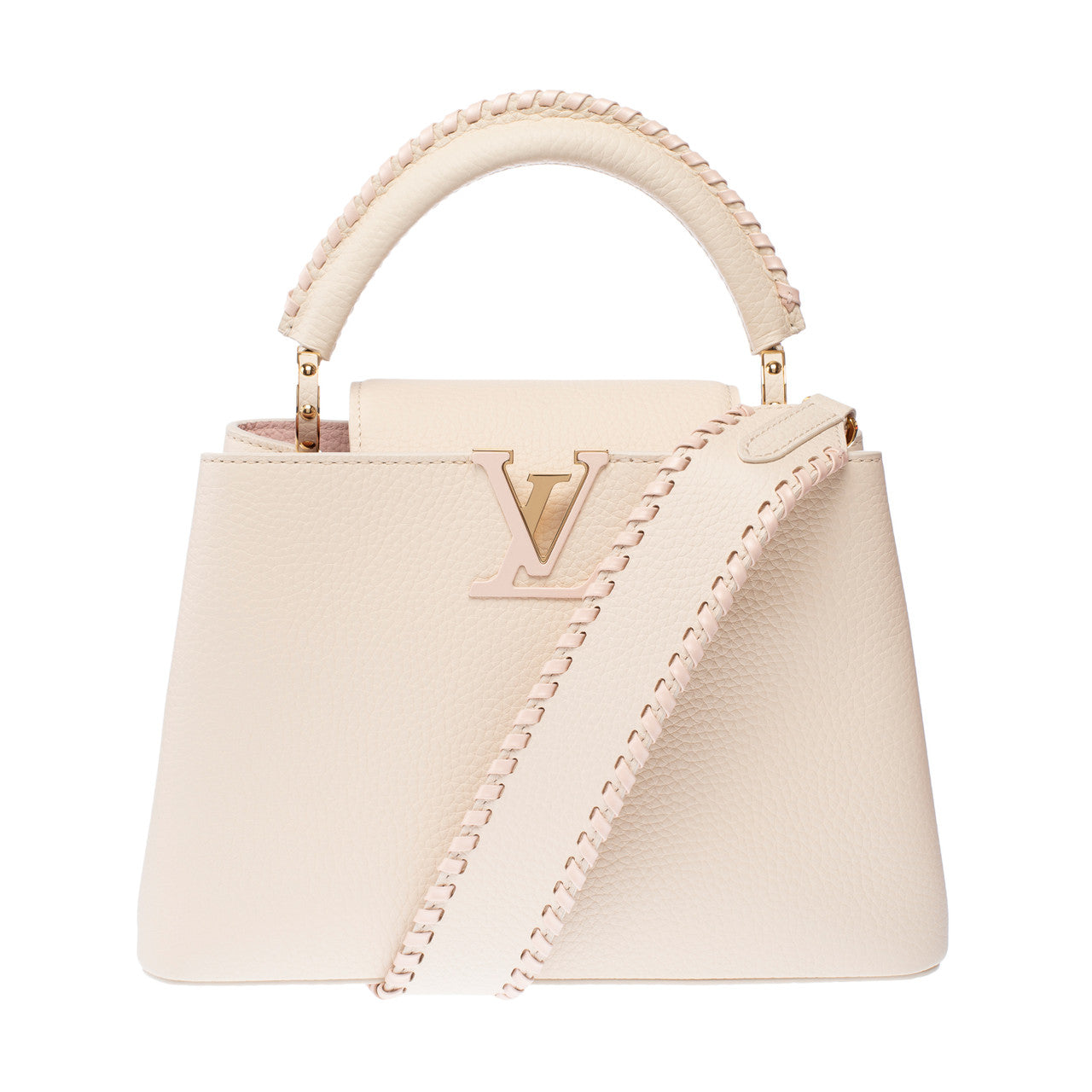 Sac LOUIS VUITTON Capucines en Cuir Rose - 103104
